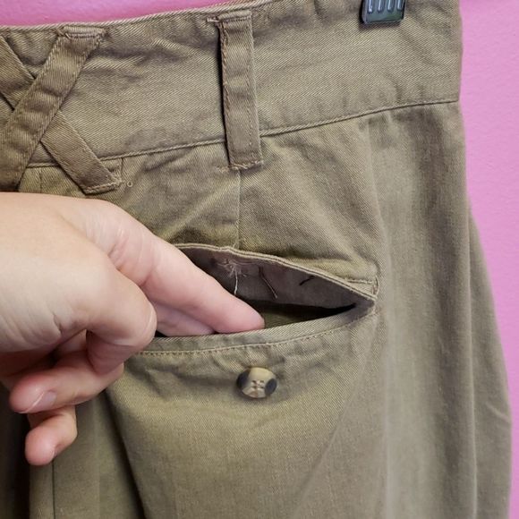 NWT 🤎🖤 JW Beige Pants Black Size 9 - Picture 6 of 14